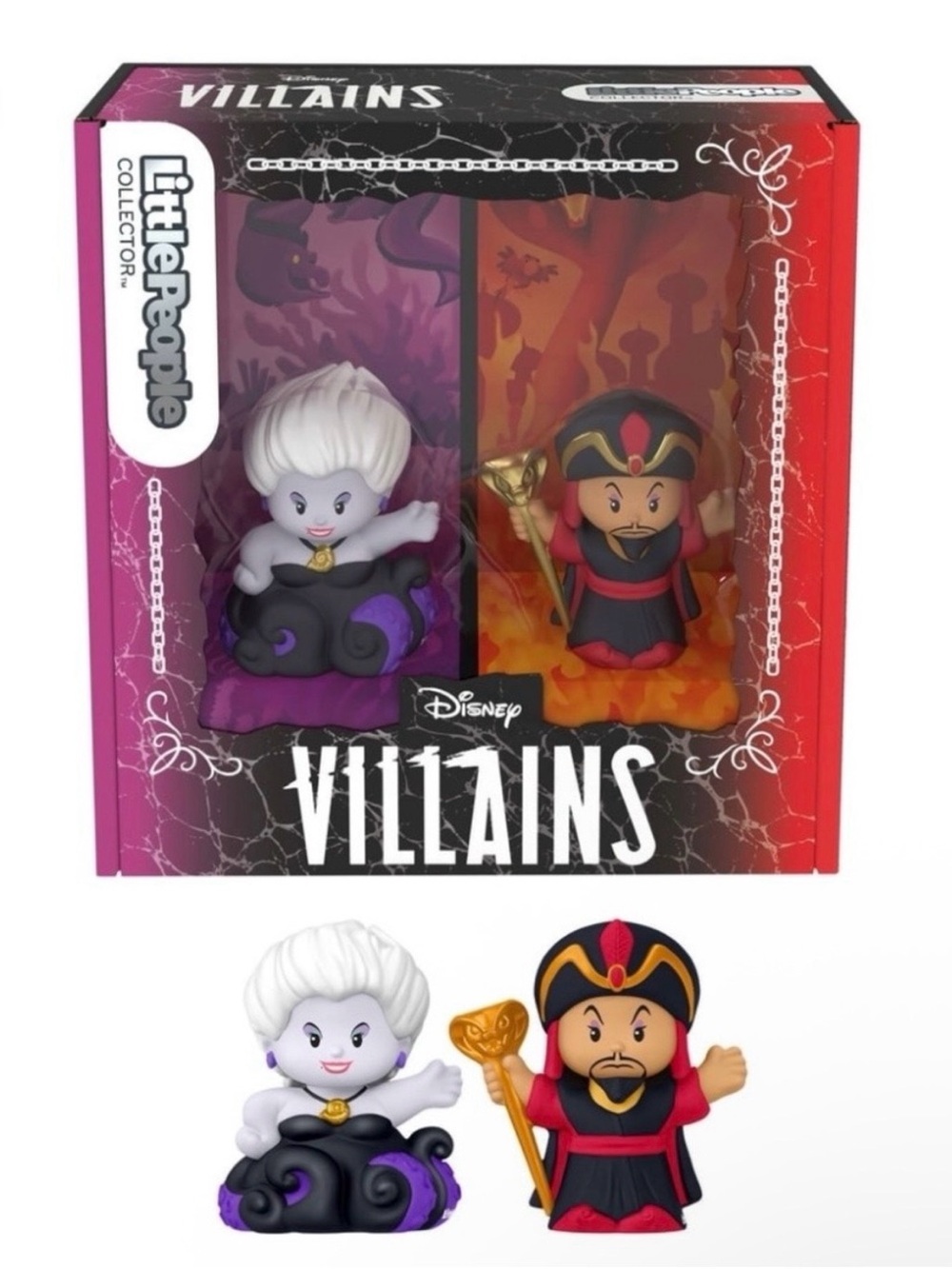 Fisher-Price Little People Disney Villains Set - Ursula and Jafar